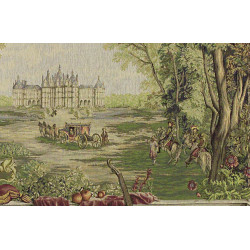 Zoom - Tapestry  Verdure au chateau ( large)