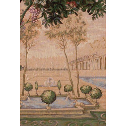 zoom Tapestry  Verdure Fountain (square)