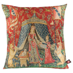 Set of 3 cushions " Lady with Unicorn"