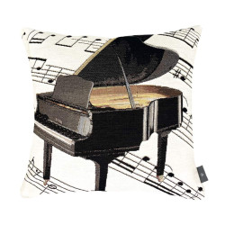 Housse de coussin La musique