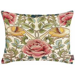 Cushion cover Roses and Birds by William Morris