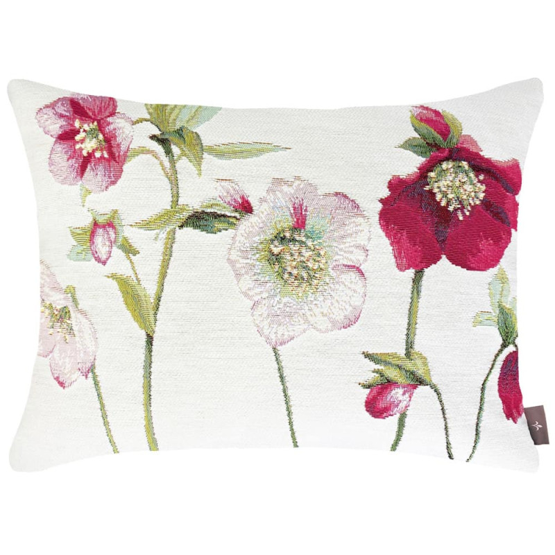 Housse de coussin Hellébores