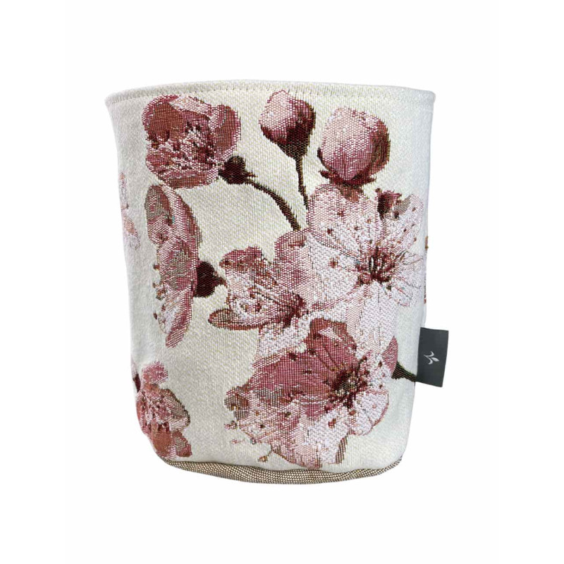 Japanese Cherry Jacquard Woven Basket