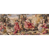 Jacquard woven tapestry Country lunch