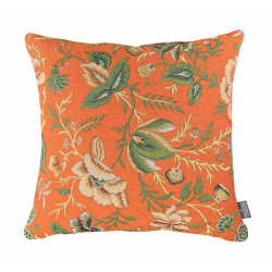 Cushion cover Toile de Jouy flowery