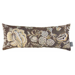 Cushion cover long Toile de Jouy flowery