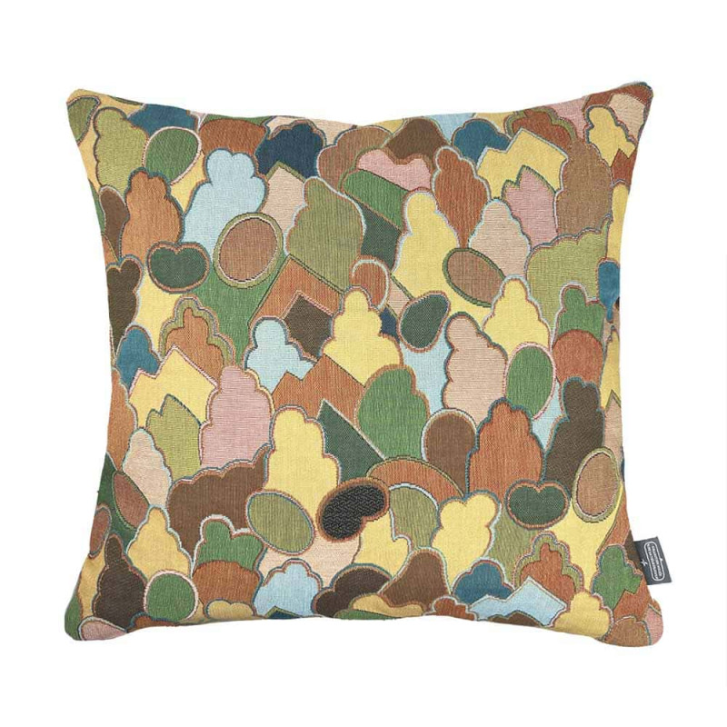 Cushion cover Chinese mosaic