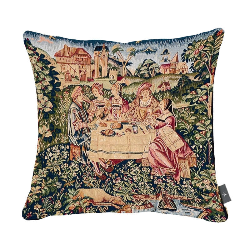 Cushion cover "Le goûter"