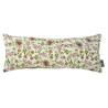 Housse de coussin long Broché Blanc