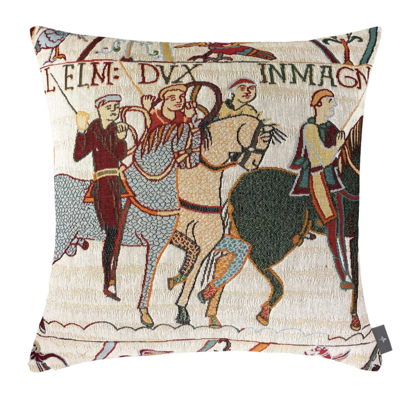 Housse de coussin Bayeux - Les cavaliers