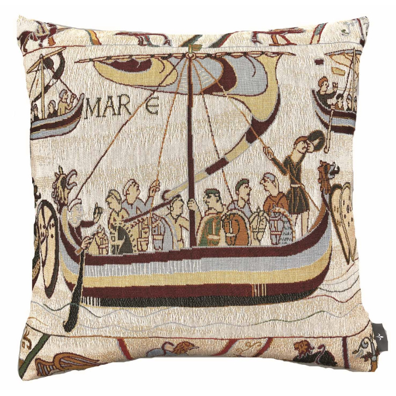 Bayeux cushion cover - the Drakkar 2