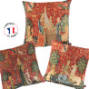 Lot de 3 coussins " La Dame à la Licorne"