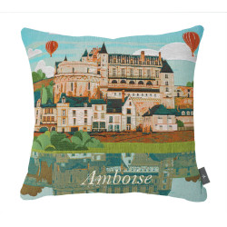 Housse de coussin Voyage en...