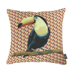 Housse de coussin - Toucan...