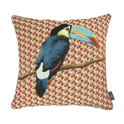 Housse de coussin - Toucan...