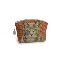 Cosmetic bag Cat geometric...