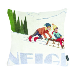Housse de coussin Luge
