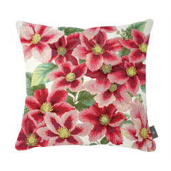 Cushion cover clematis