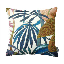 Housse de coussin Exotic blue